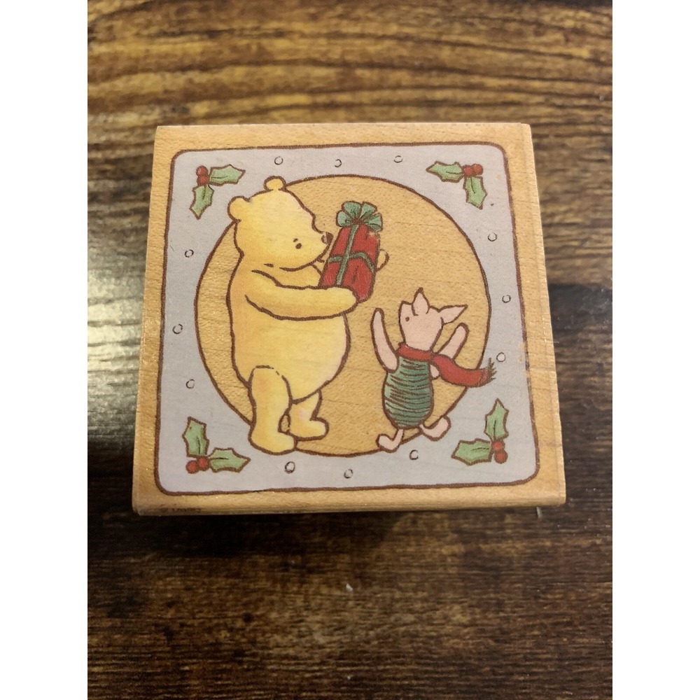A Gift For Two All Night Media 771F Disney Classic Pooh Piglet Christmas Holiday